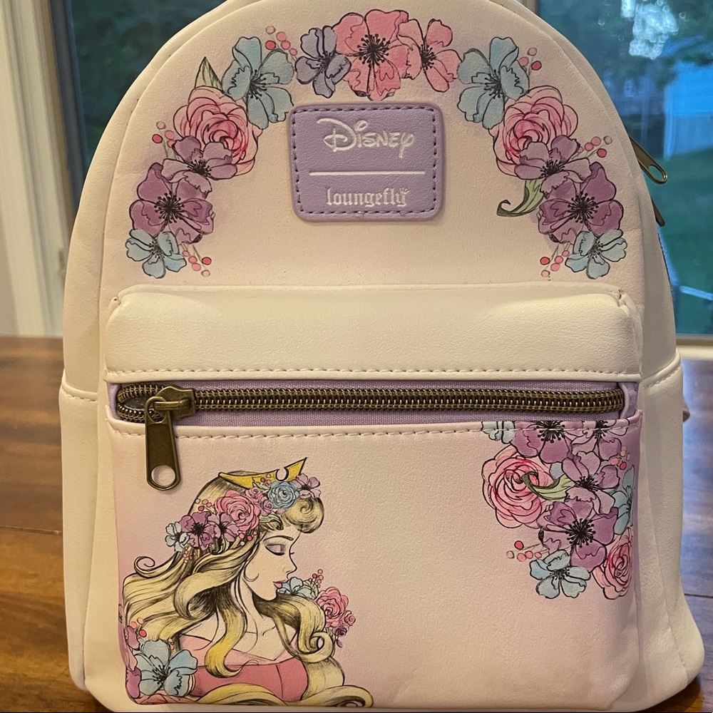 Sleeping Beauty Loungefly Bag+Ears - image 4
